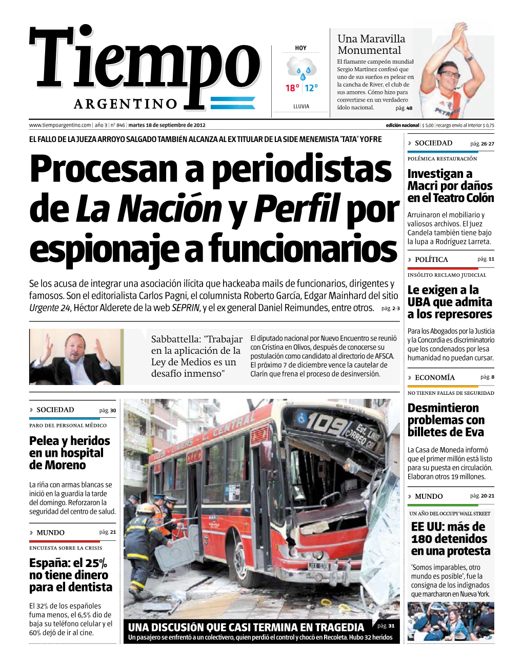 Procesan a Periodistas De La Nacióny Perfilpor