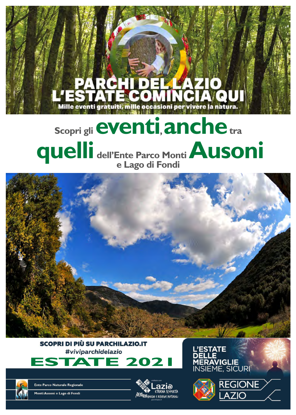 Opuscolo Eventi Estate Parco Ausoni 2021