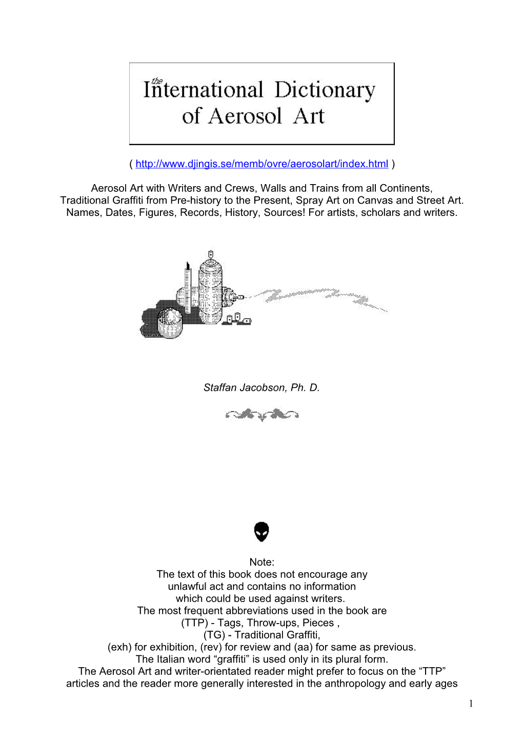 The International Dictionary of Aerosol Art.Pdf