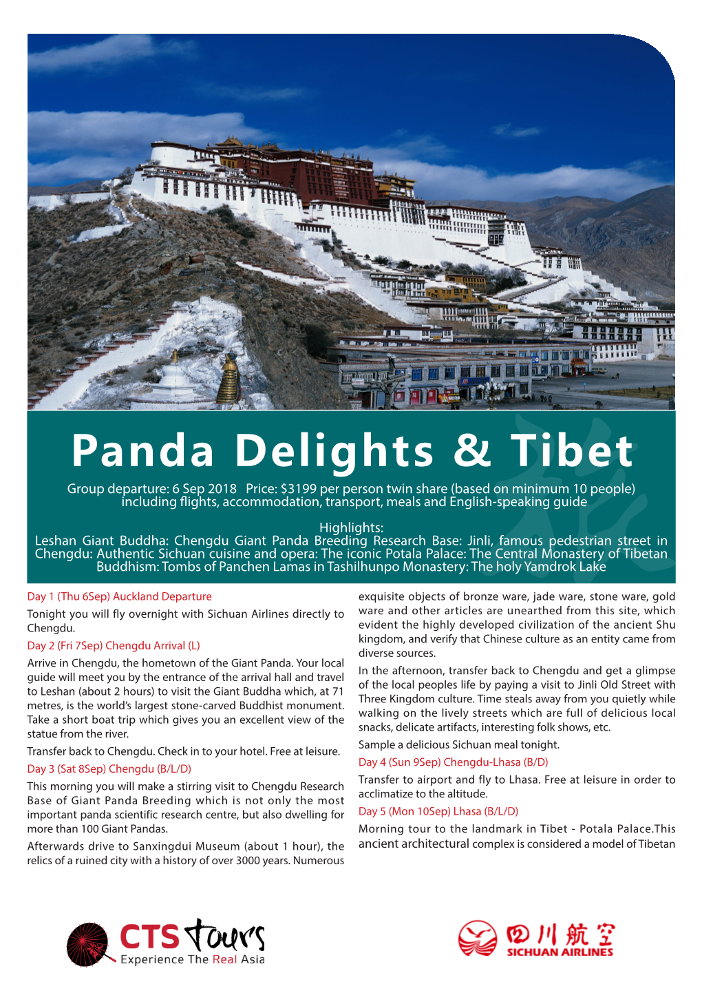 Panda Delights & Tibet 2018