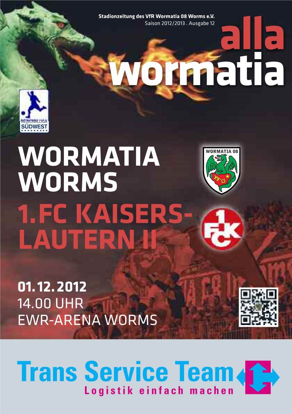 Wormatia Worms 1.Fc Kaisers- Lautern Ii