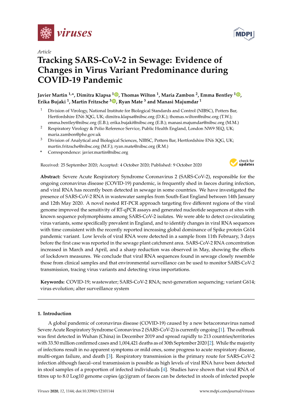 Evidence of Changes in Virus Variant Predominance During COVID-19 Pandemic