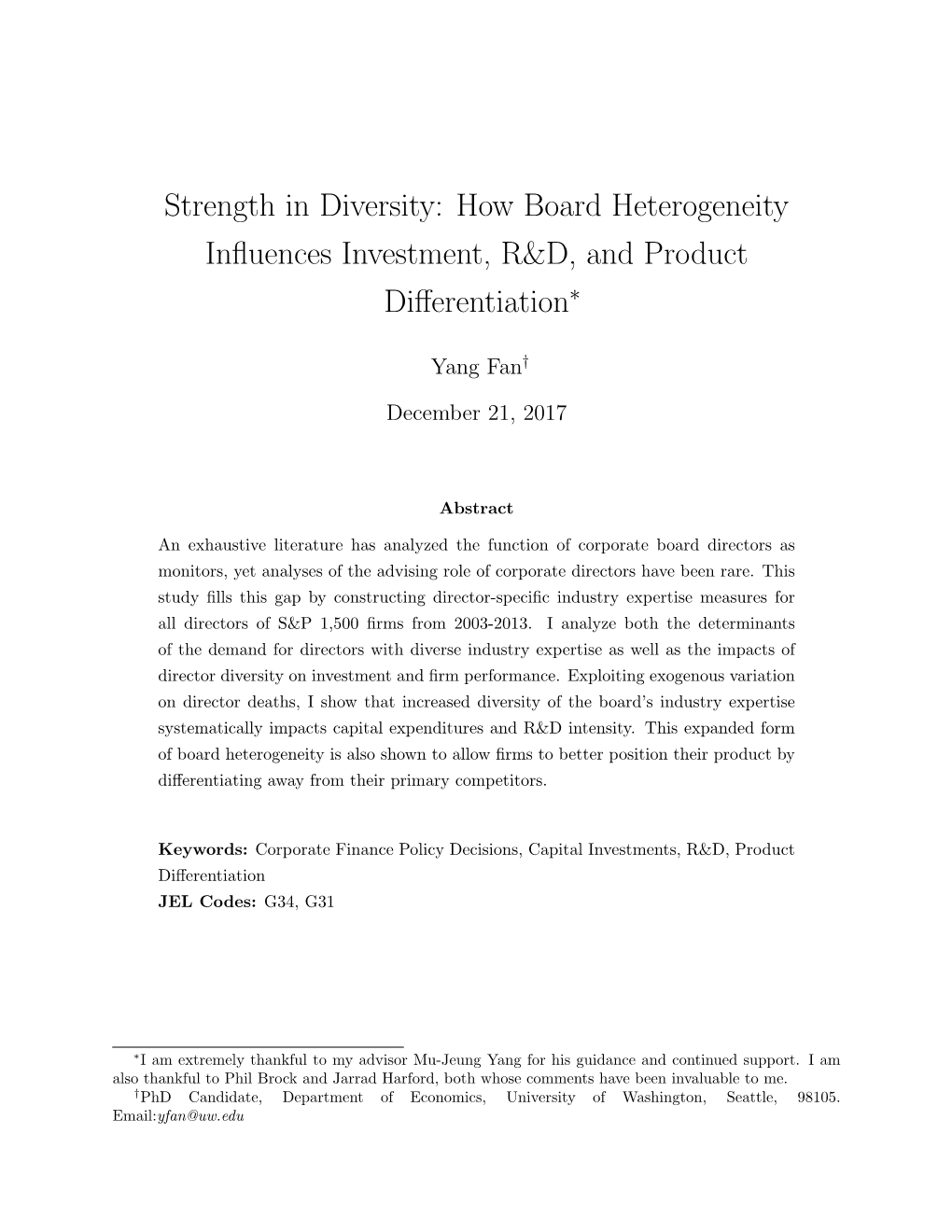 How Board Heterogeneity Influences