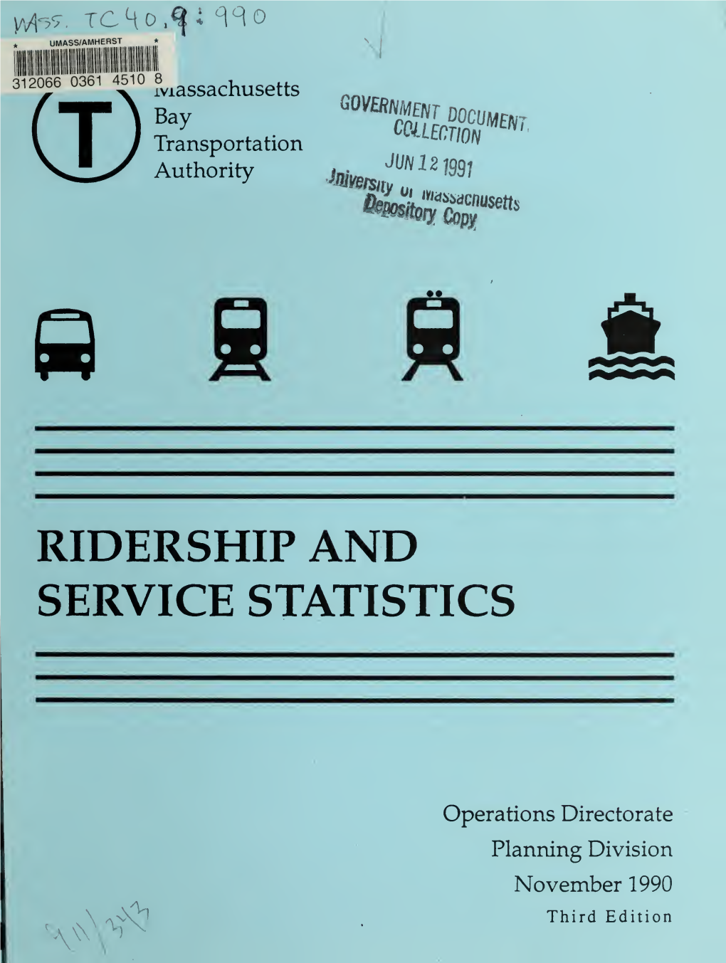 Ridership and Service Statistics