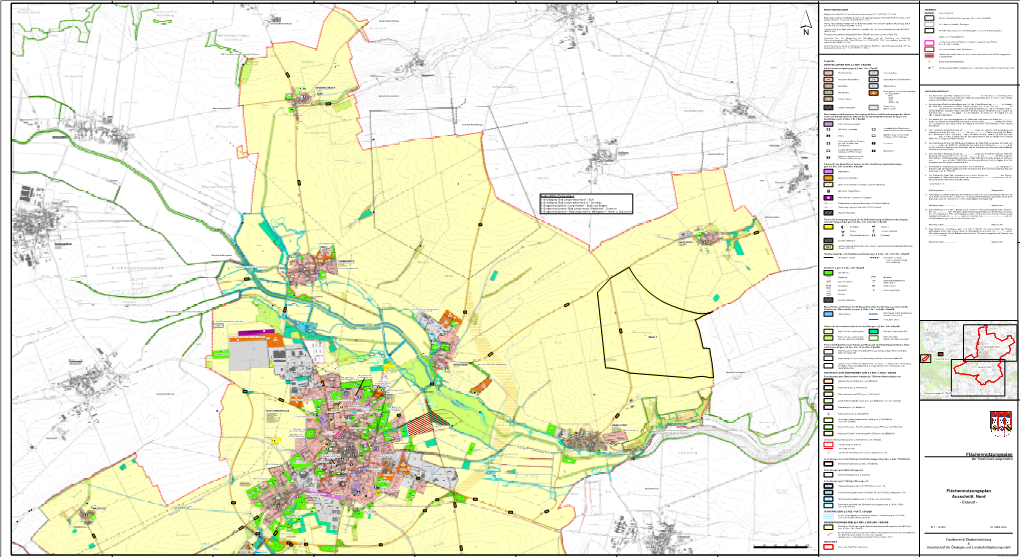 Flächennutzungsplan Ausgenommene Flächen Gem