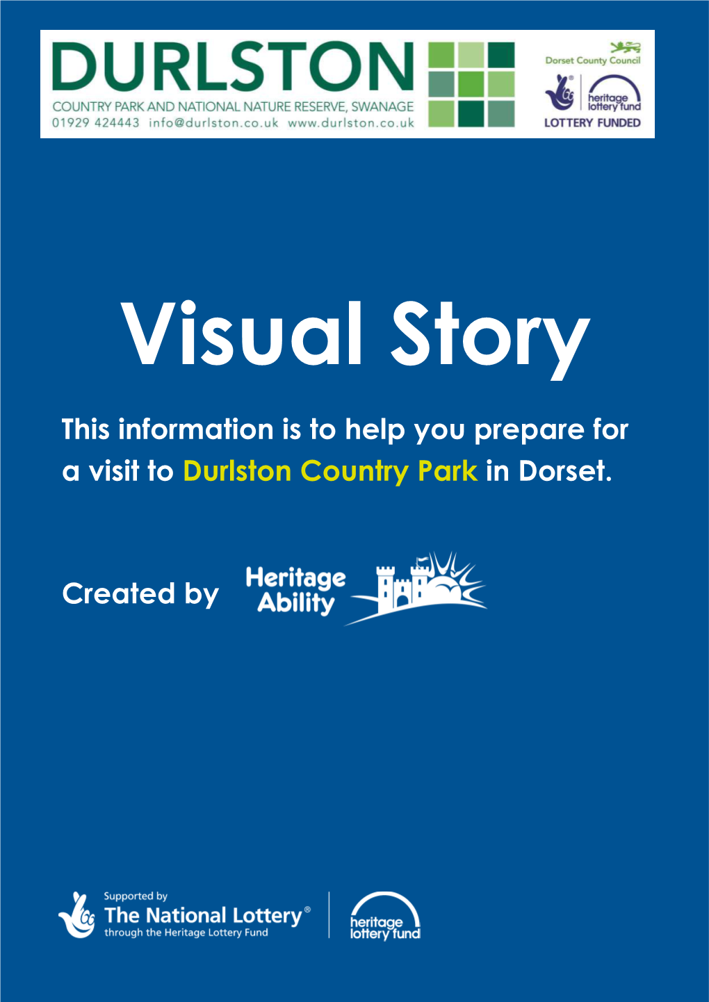 This Information Is to Help You Prepare for a Visit to Durlston Country Park in Dorset