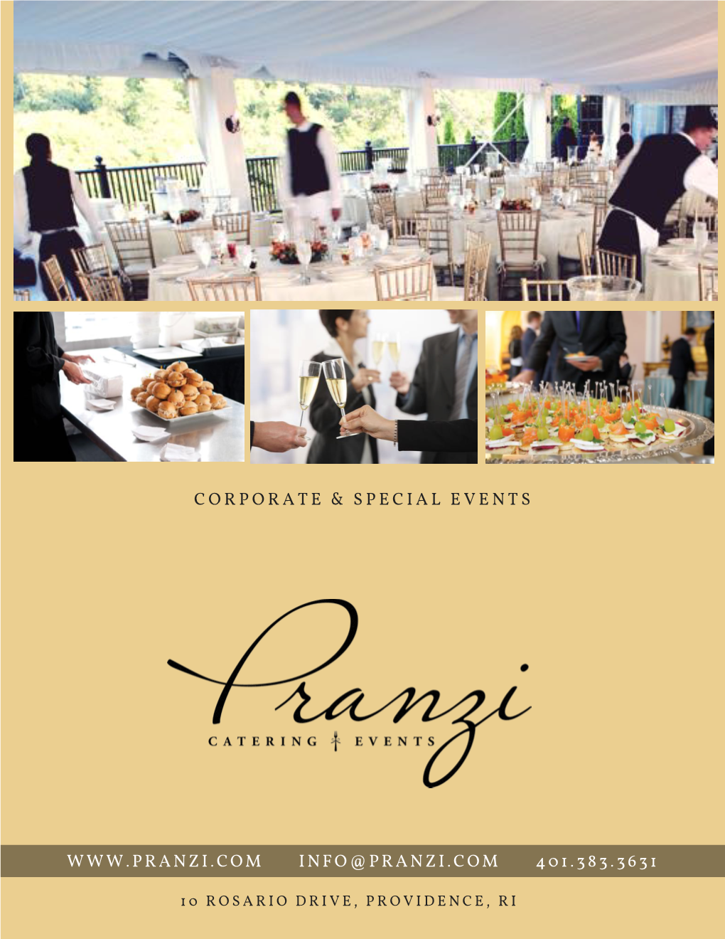 Pranzi Catering & Events Raises the Bar for Off-Premise Catering and Event Services in New England