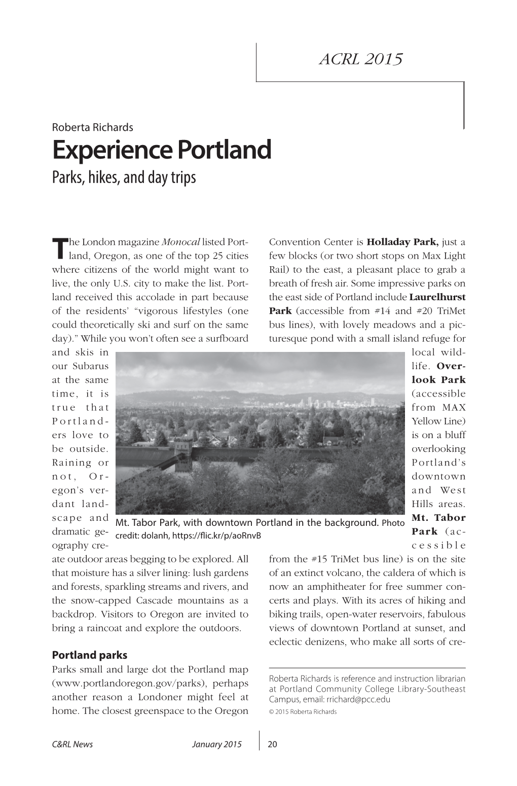 Experience Portland Parks, Hikes, and Day Trips