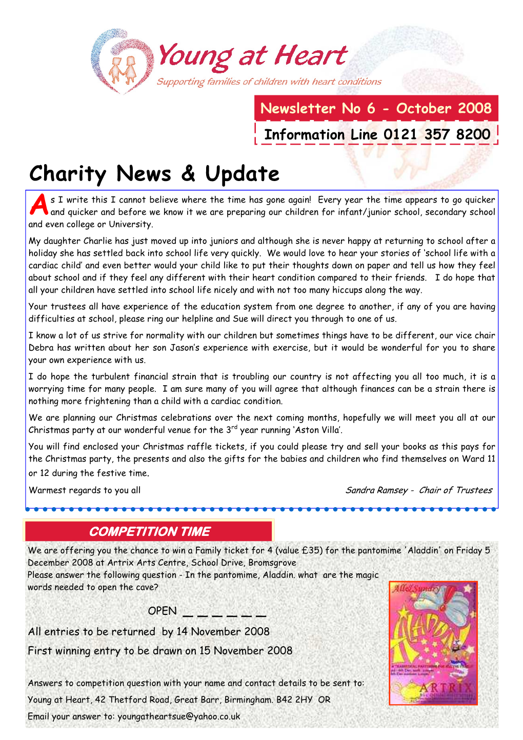Charity News & Update
