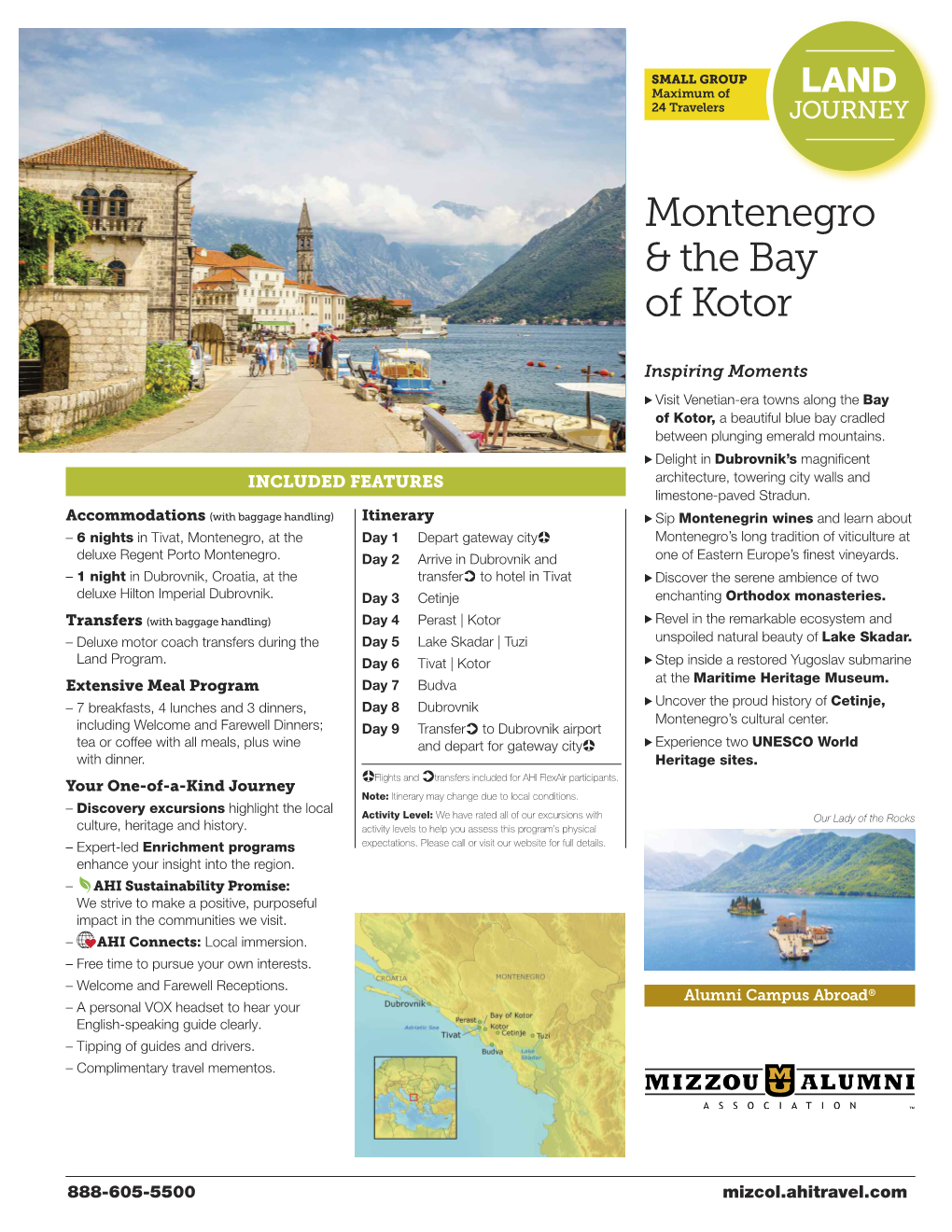 Montenegro & the Bay of Kotor