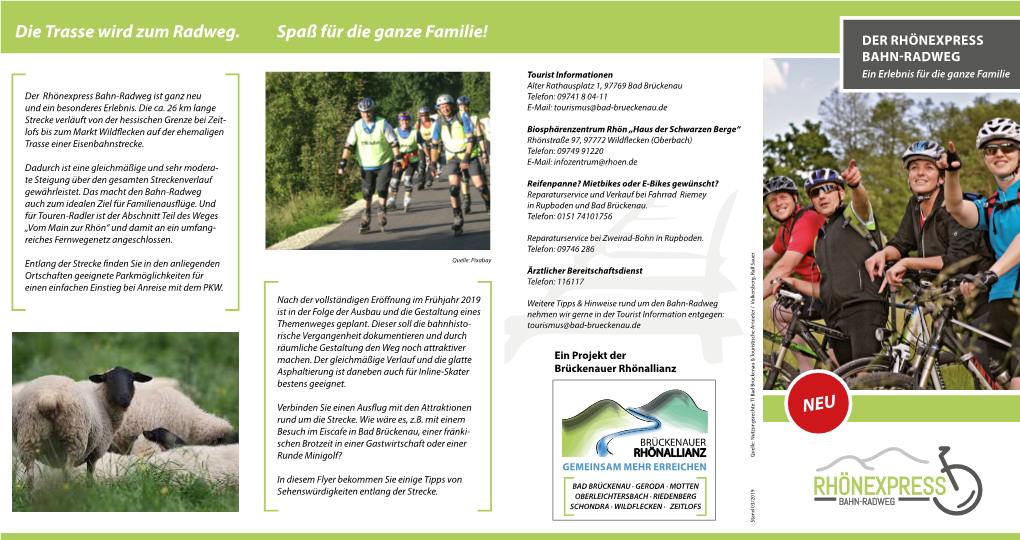 Die Trasse Wird Zum Radweg. Spaß