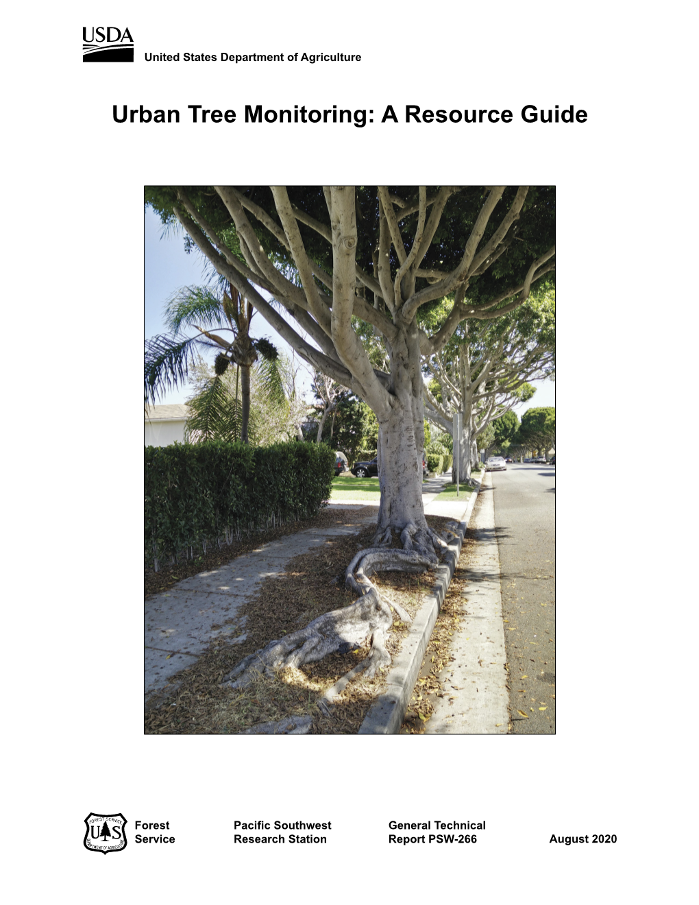 Urban Tree Monitoring: a Resource Guide