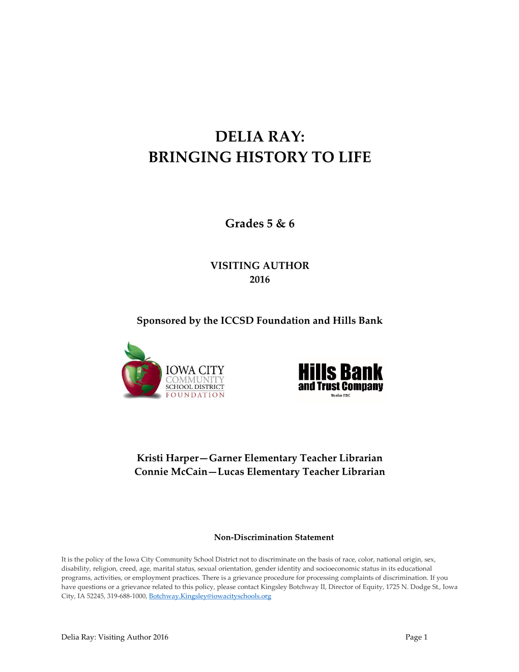 Delia Ray: Bringing History to Life