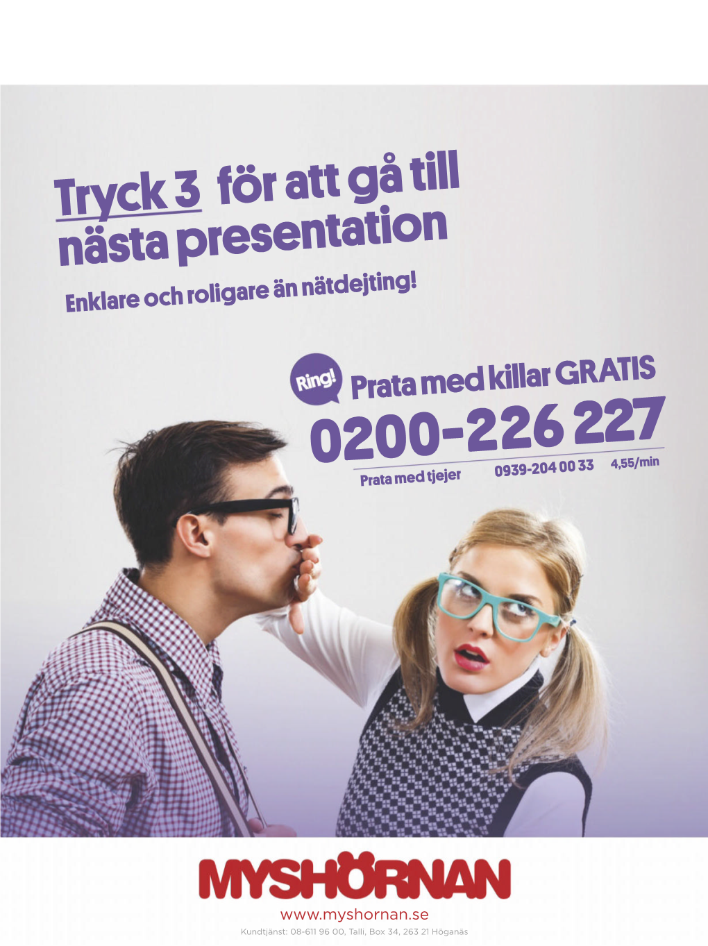 Tryck 3 För Att Gå Till Nästa Presentation Enklare Och Roligare Än Nätdejting!