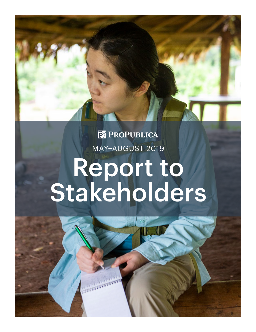 Report to Stakeholders a Growing Audience for Our Work