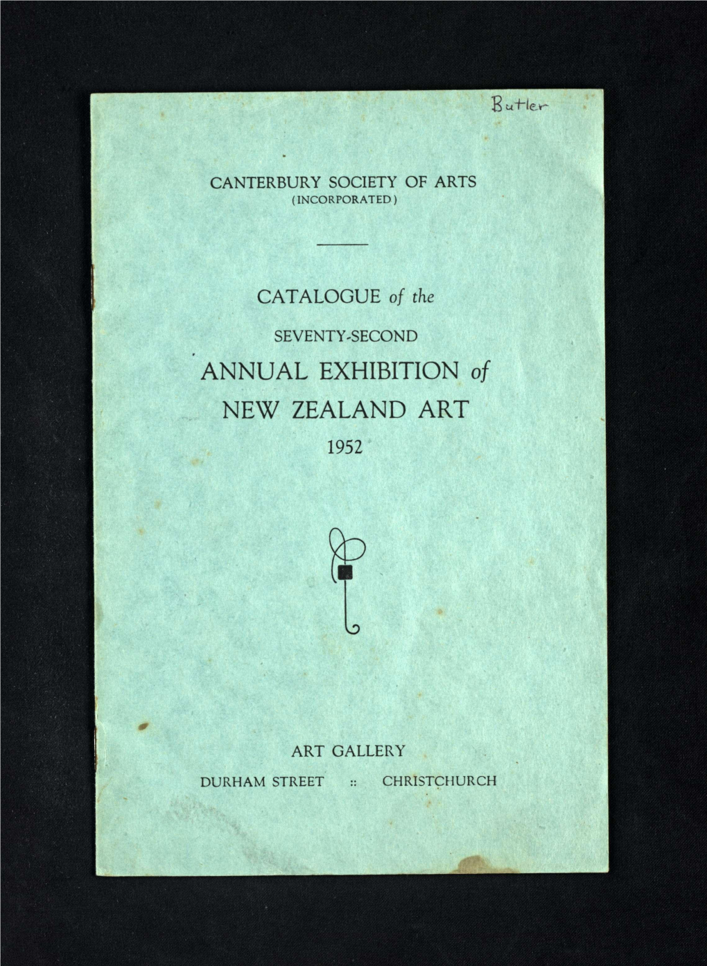 ' ANNUAL EXHIBITION of NEW ZEALAND ART 1952