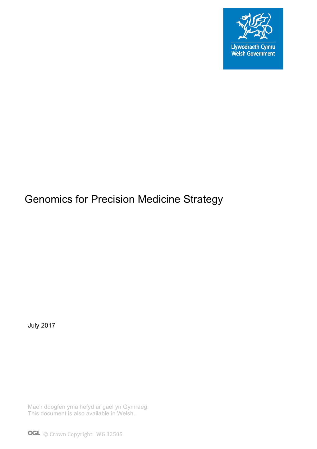 Genomics for Precision Medicine Strategy