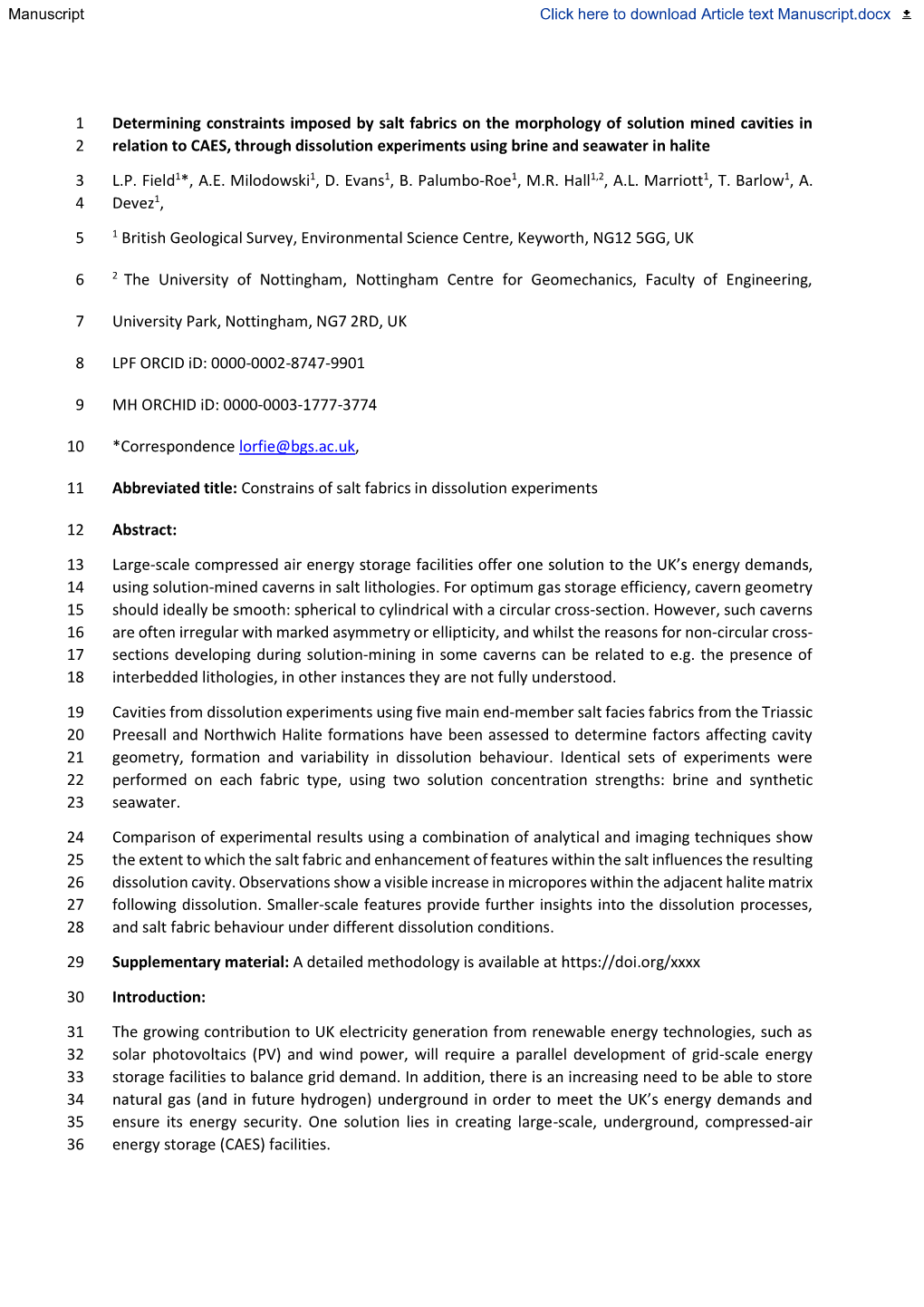 Determining Constraints Imposed by Salt Fabrics on the Morphology Of