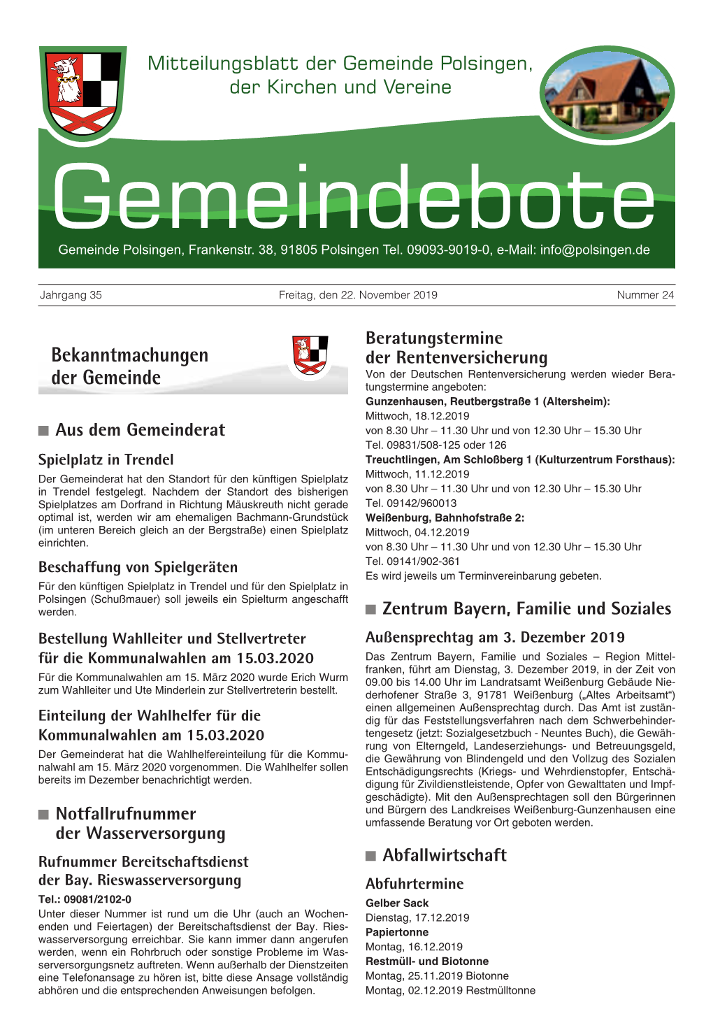 Gemeindebote 22112019.Pdf