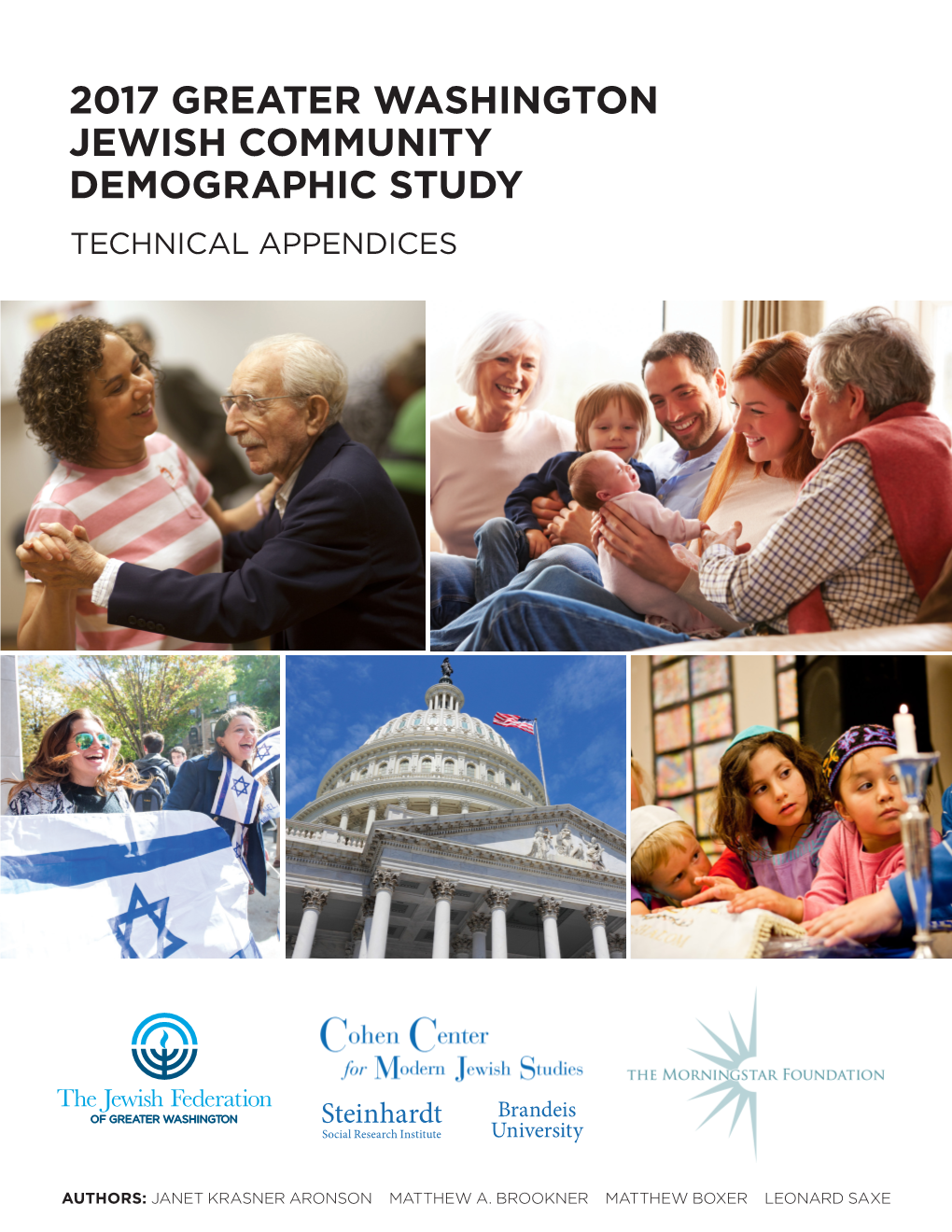 2017 Greater Washington Jewish Community Demographic Study Technical Appendices