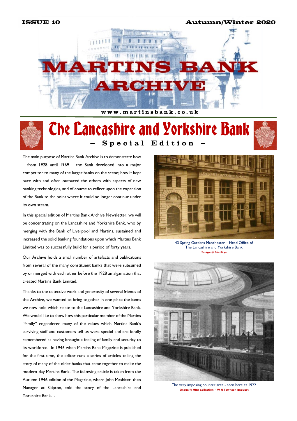 The Lancashire and Yorkshire Bank – S P E C I a L E D I T I O N –