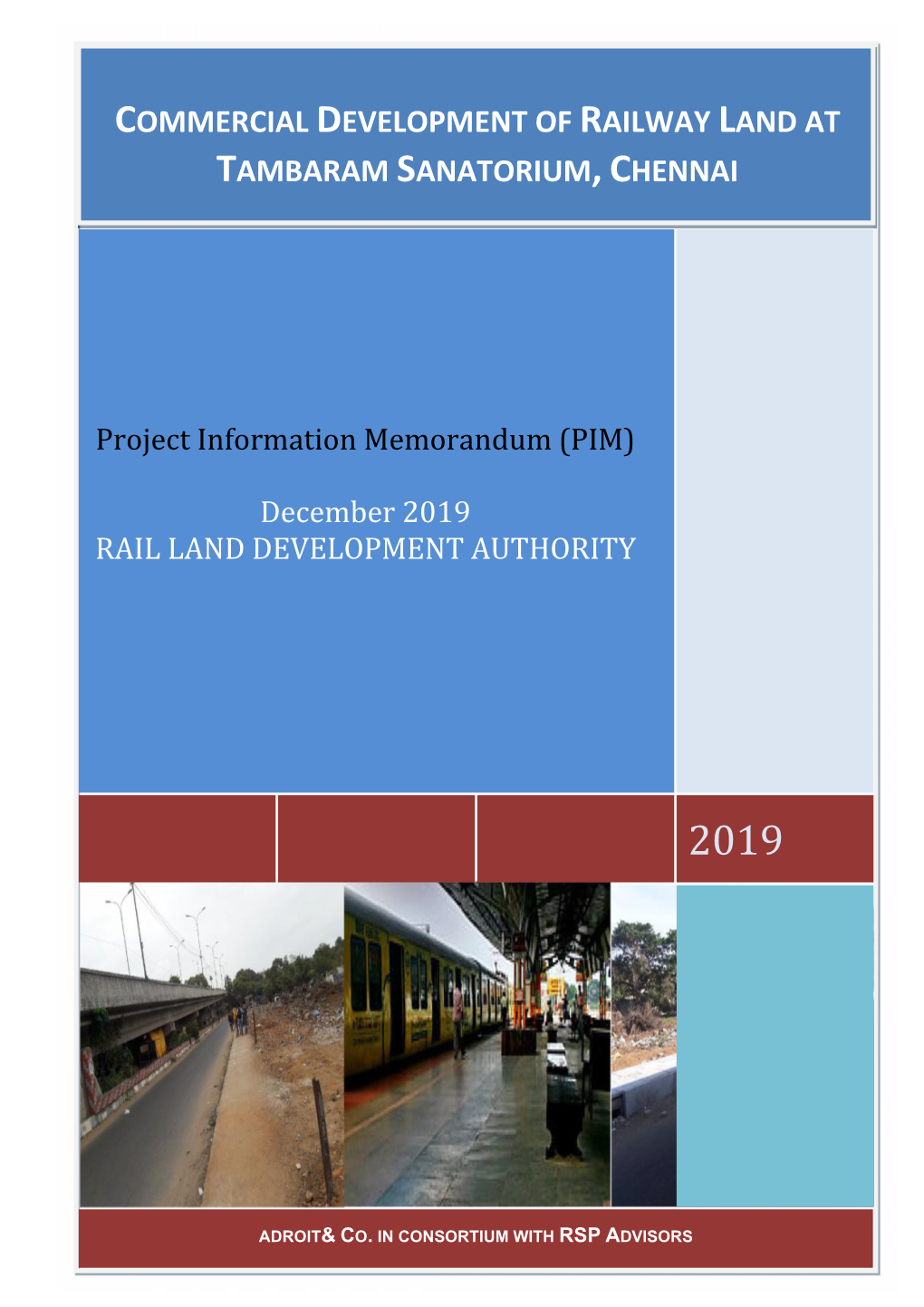 Commercial Development of Railway Land at Tambaram Sanatorium,Chennai