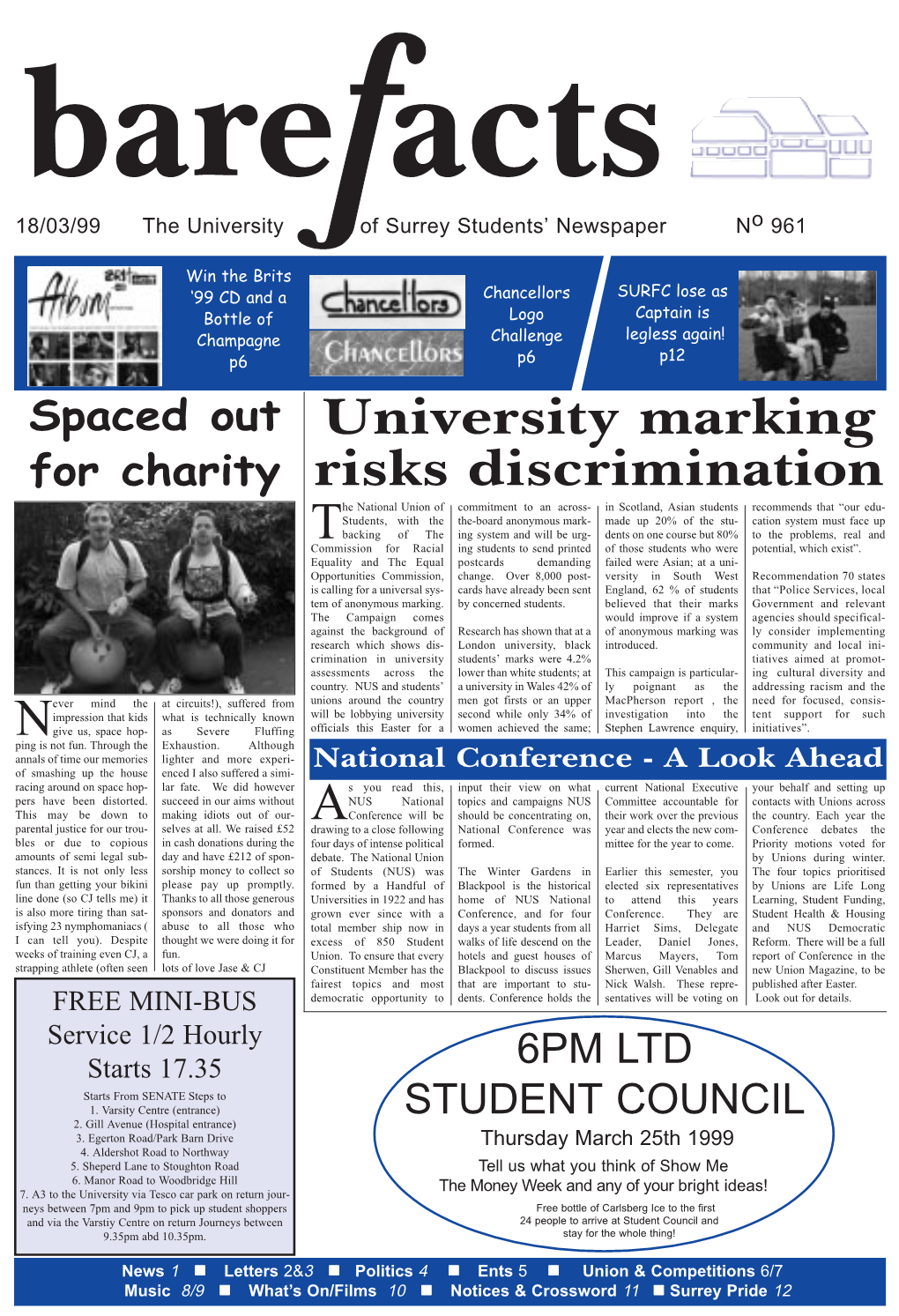 University Marking Risks Discrimination