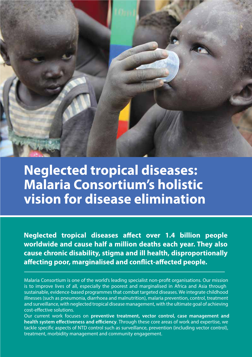 Neglected Tropical Diseases: Malaria Consortium's Holistic Vision For