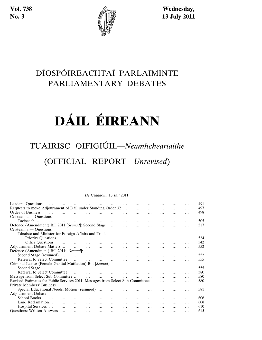 Dáil Éireann