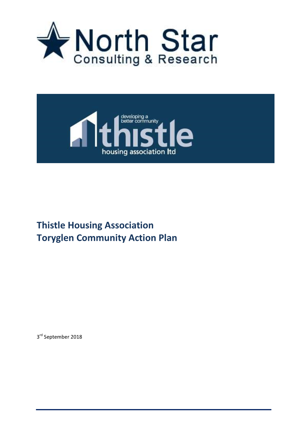 Thistle Housing Association Toryglen Community Action Plan