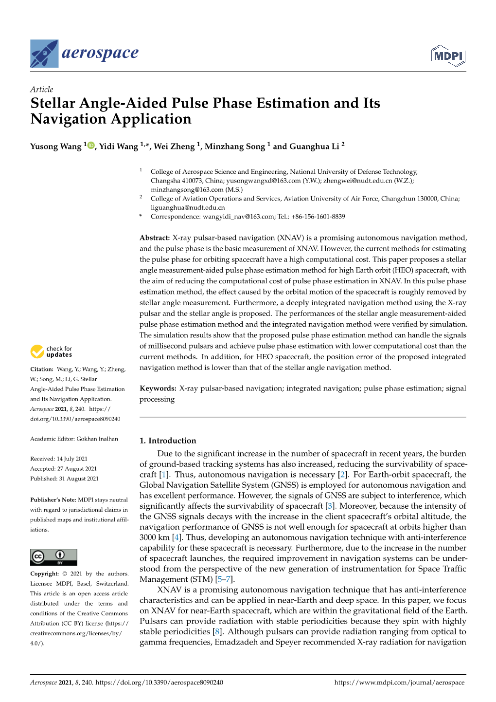 Stellar Angle-Aided Pulse Phase Estimation and Its Navigation Application
