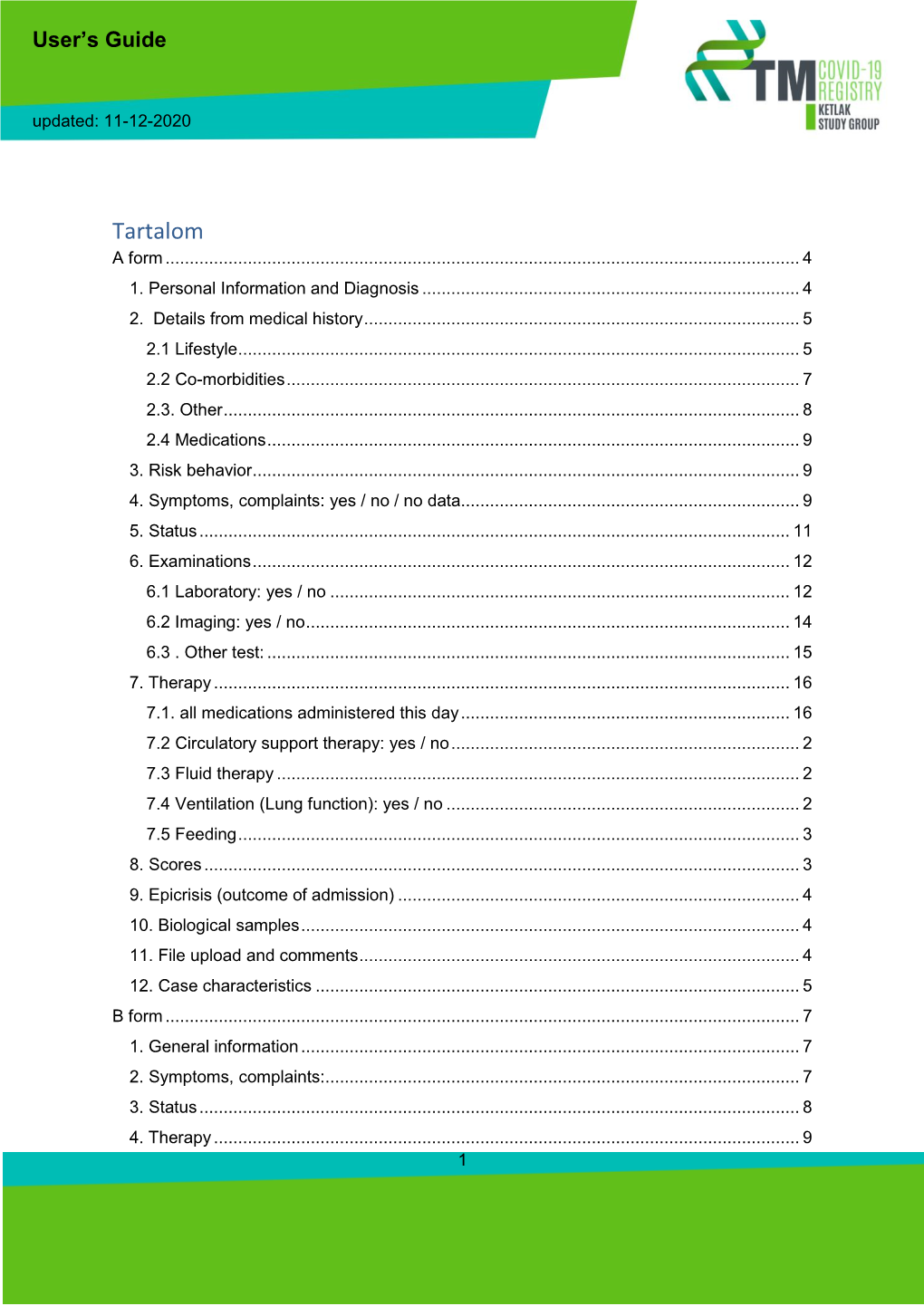 COVID User's Guide (Updated: 14/12/2020)