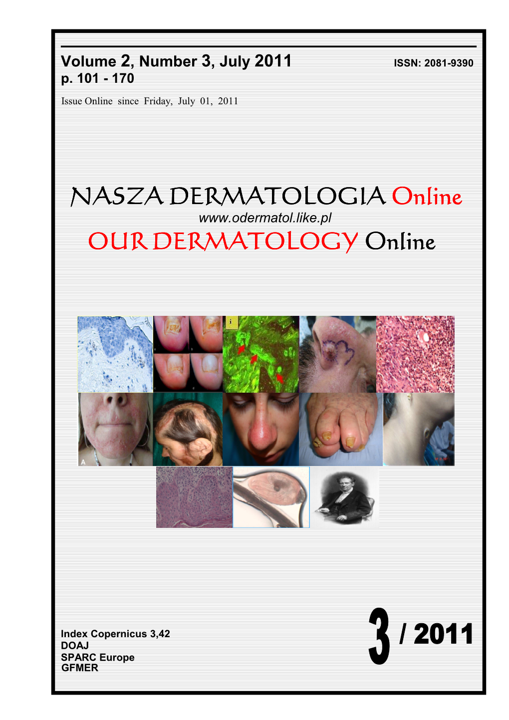 NASZA DERMATOLOGIA NASZA DERMATOLOGIA Online OUR