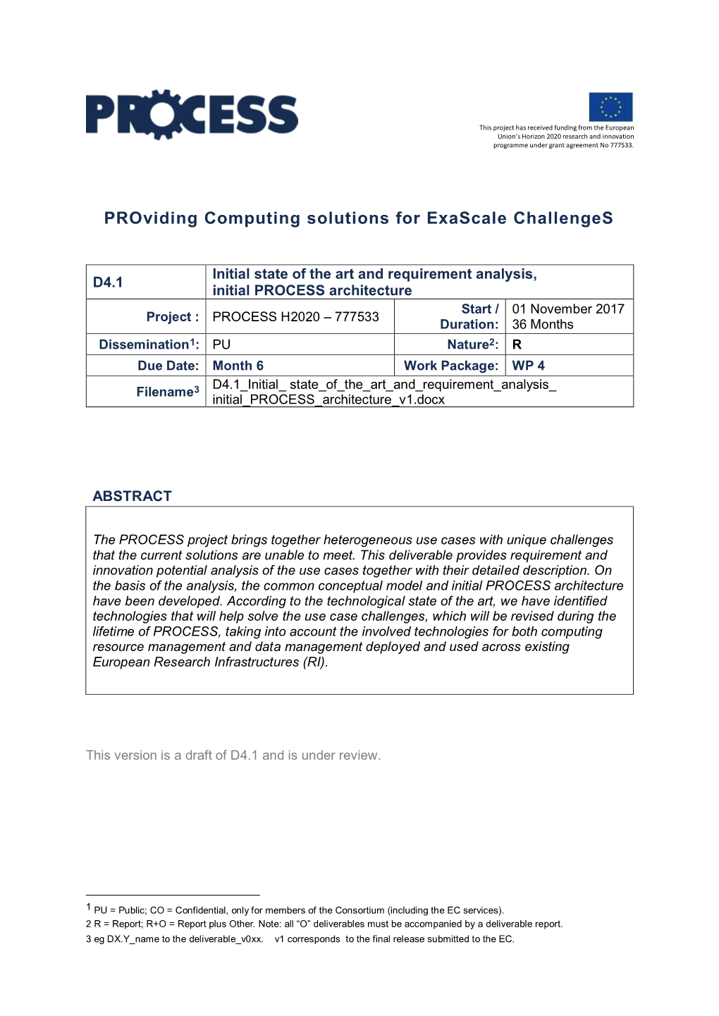 Providing Computing Solutions for Exascale Challenges