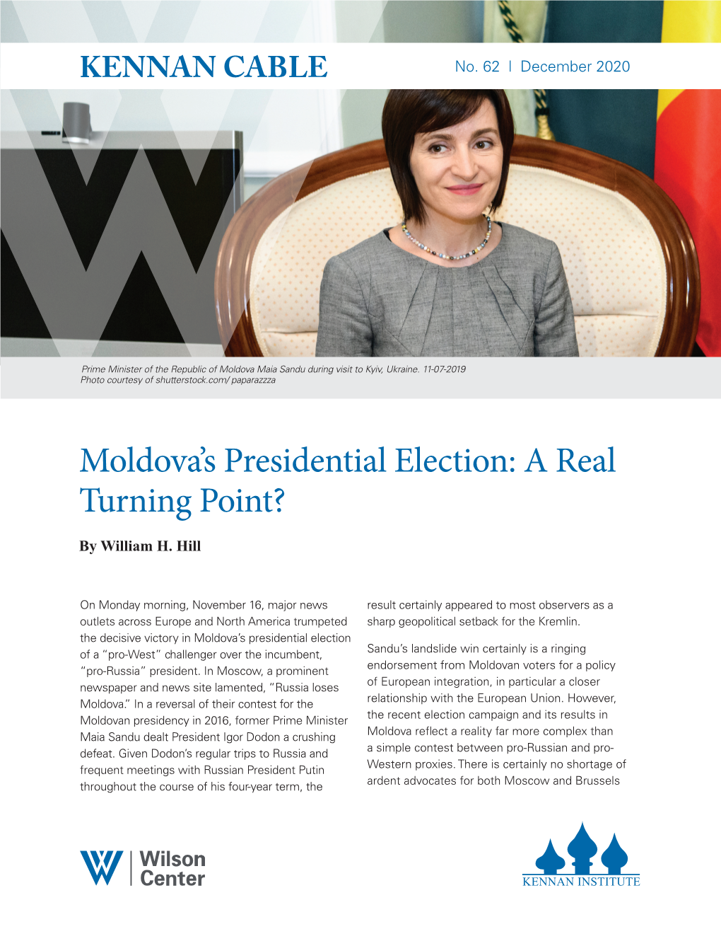 Moldova's Presidential Election: a Real Turning Point?