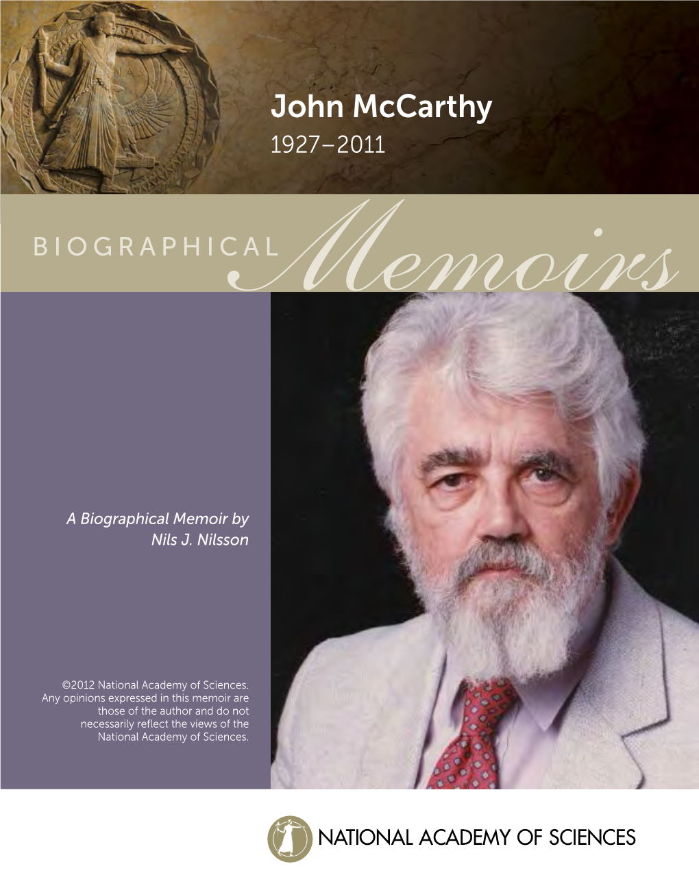 John Mccarthy 1927–2011