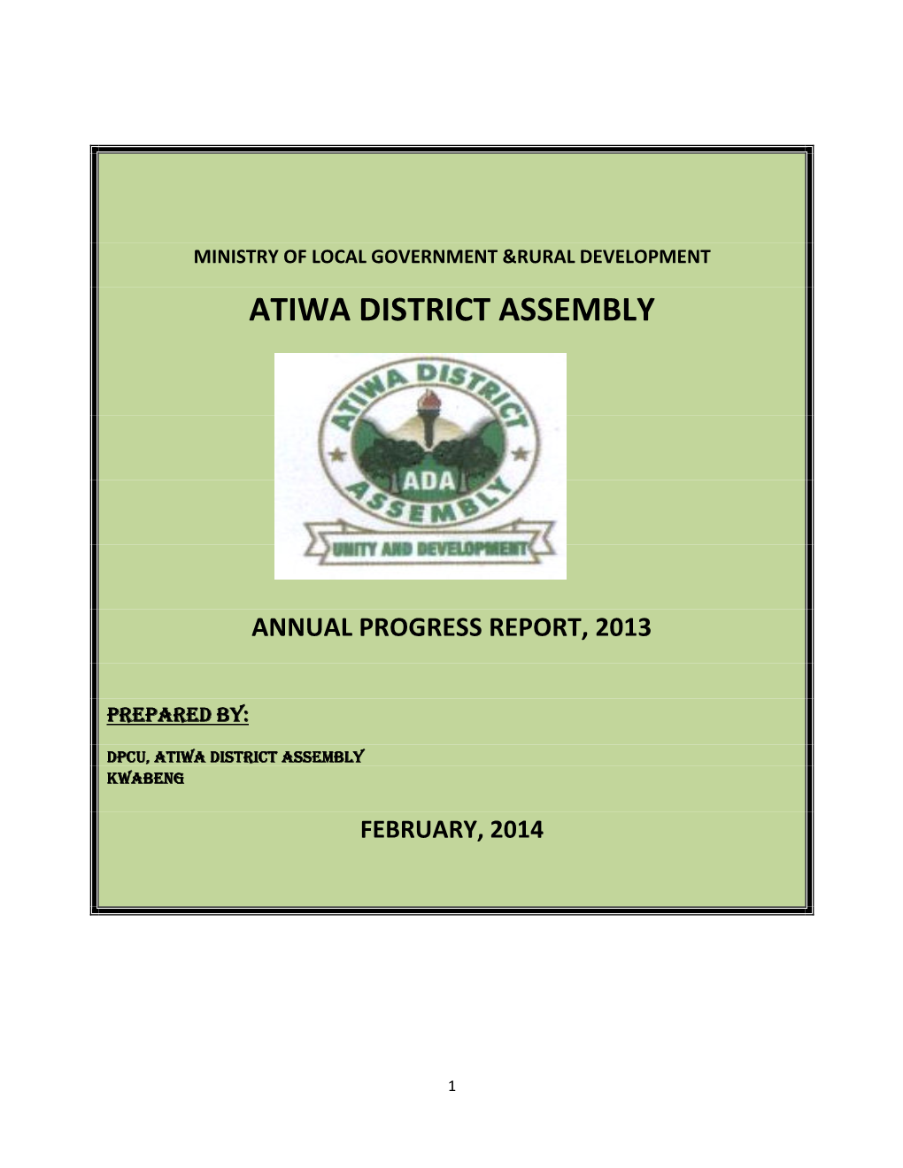 Atiwa District Assembly