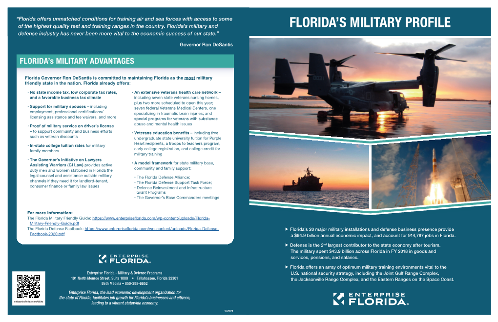 Florida's Military Installations