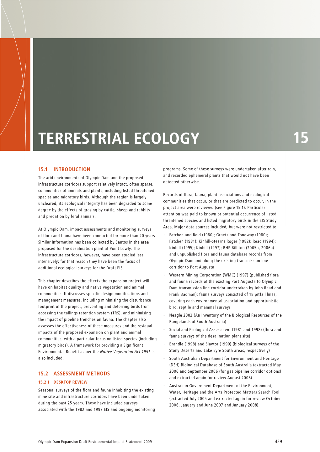 Chapter 15 Terrestrial Ecology