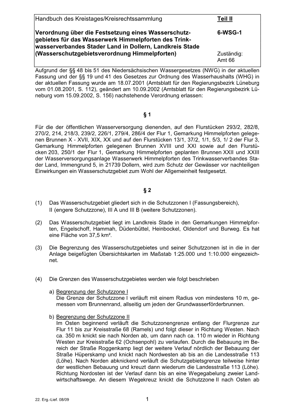 Handbuch Des Kreistages/Kreisrechtssammlung Teil II