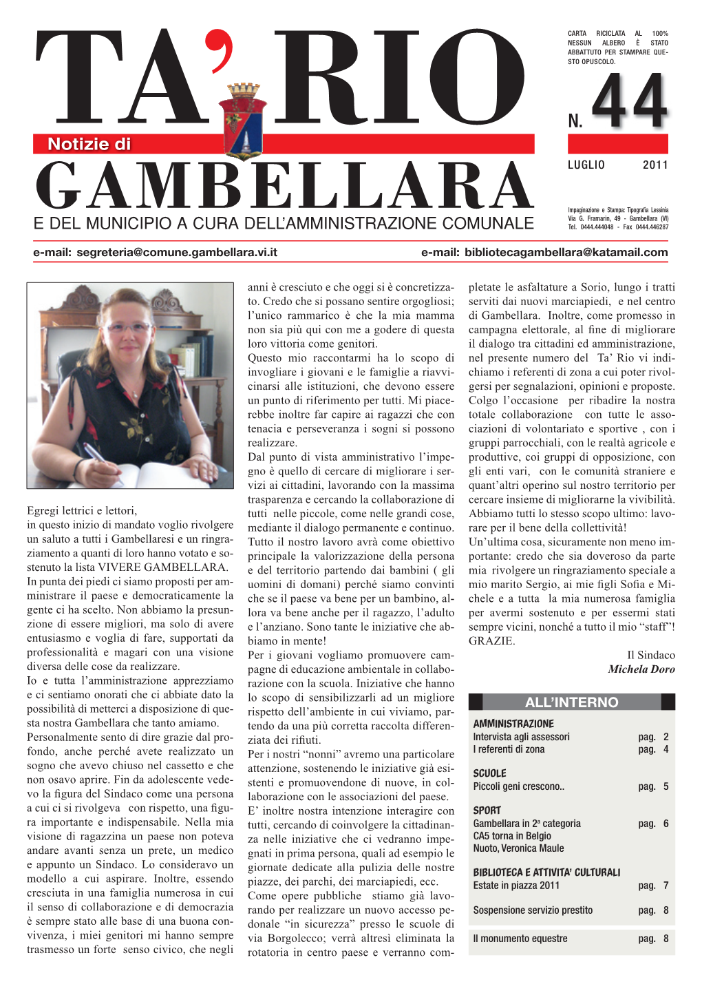 GAMBELLARA Via G