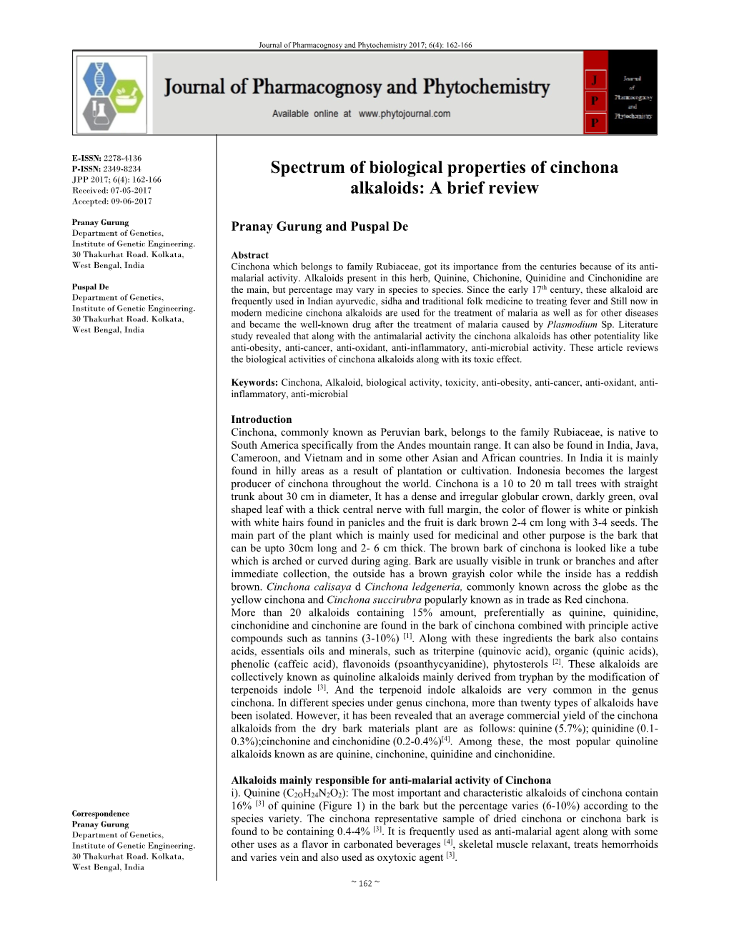 Spectrum of Biological Properties of Cinchona Alkaloids