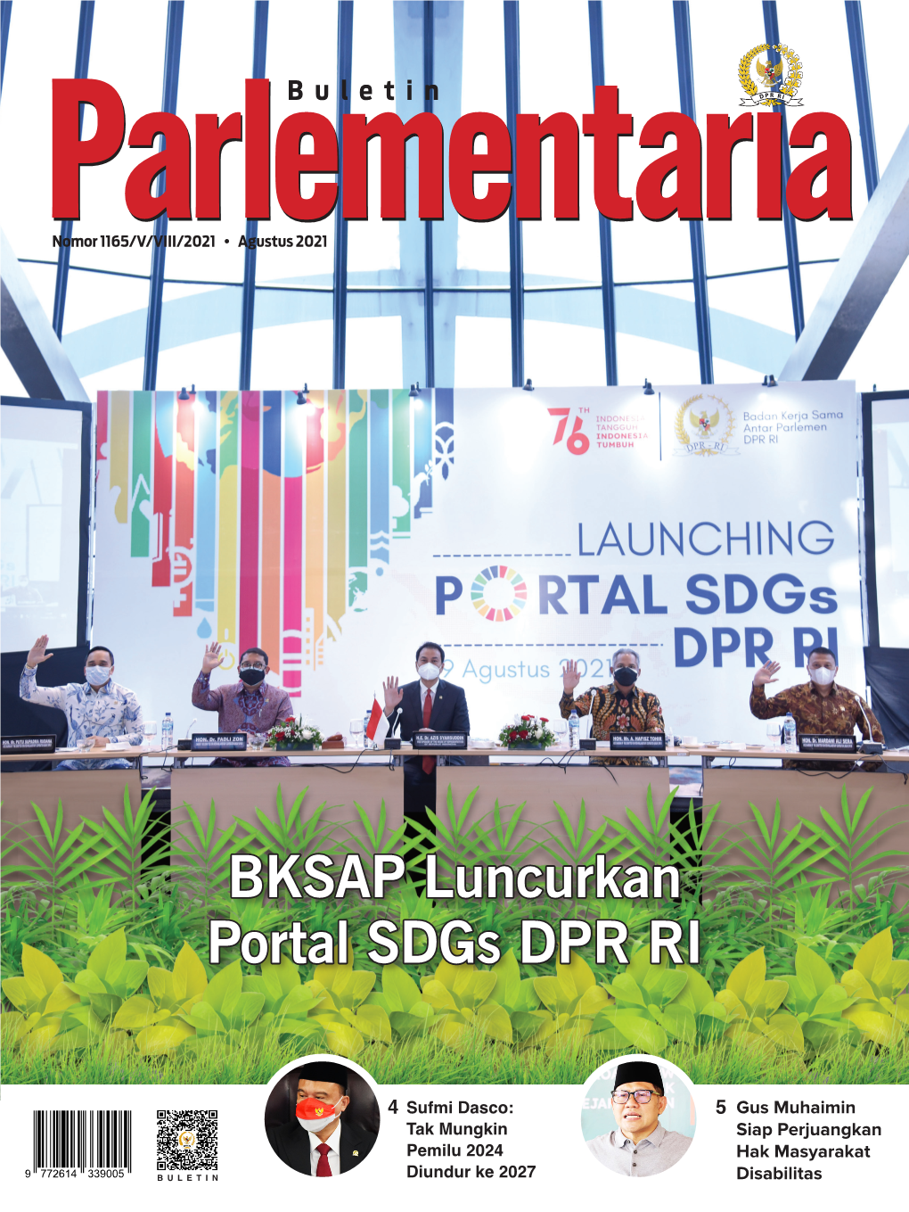 BKSAP Luncurkan Portal Sdgs DPR RI