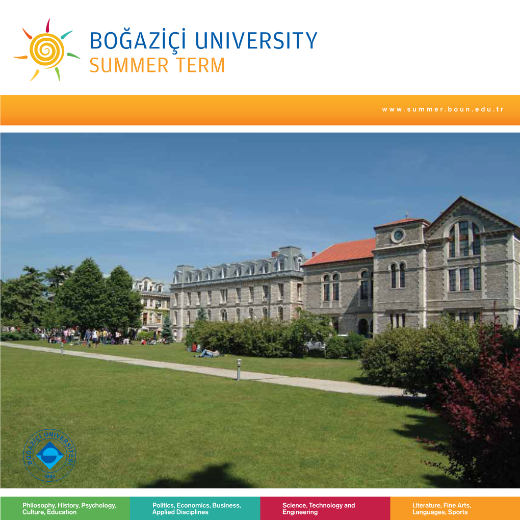 Boğaziçi University Summer Term
