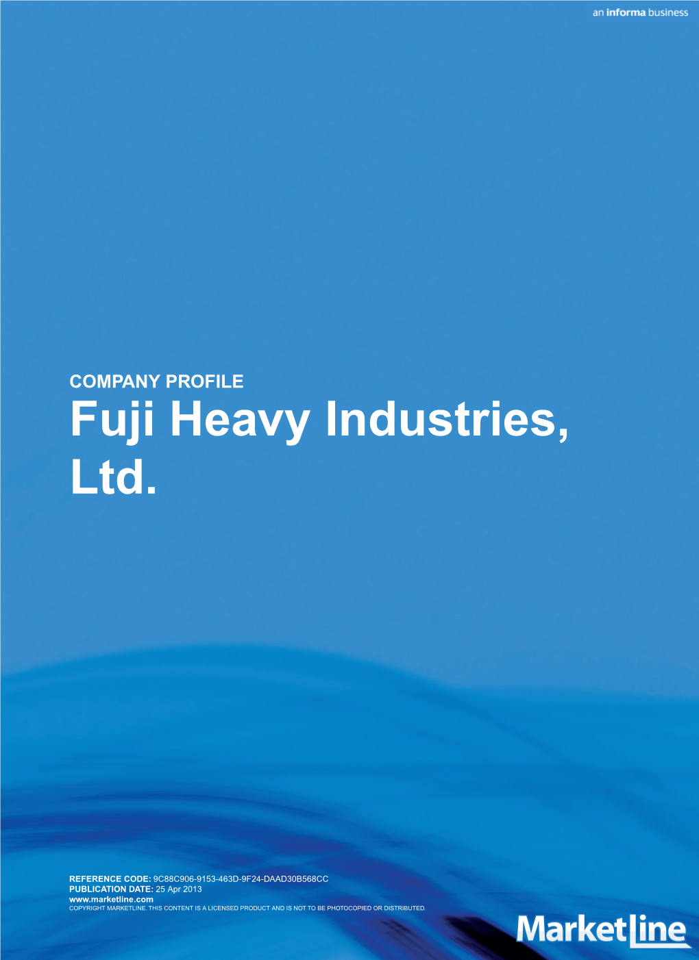 Fuji Heavy Industries, Ltd