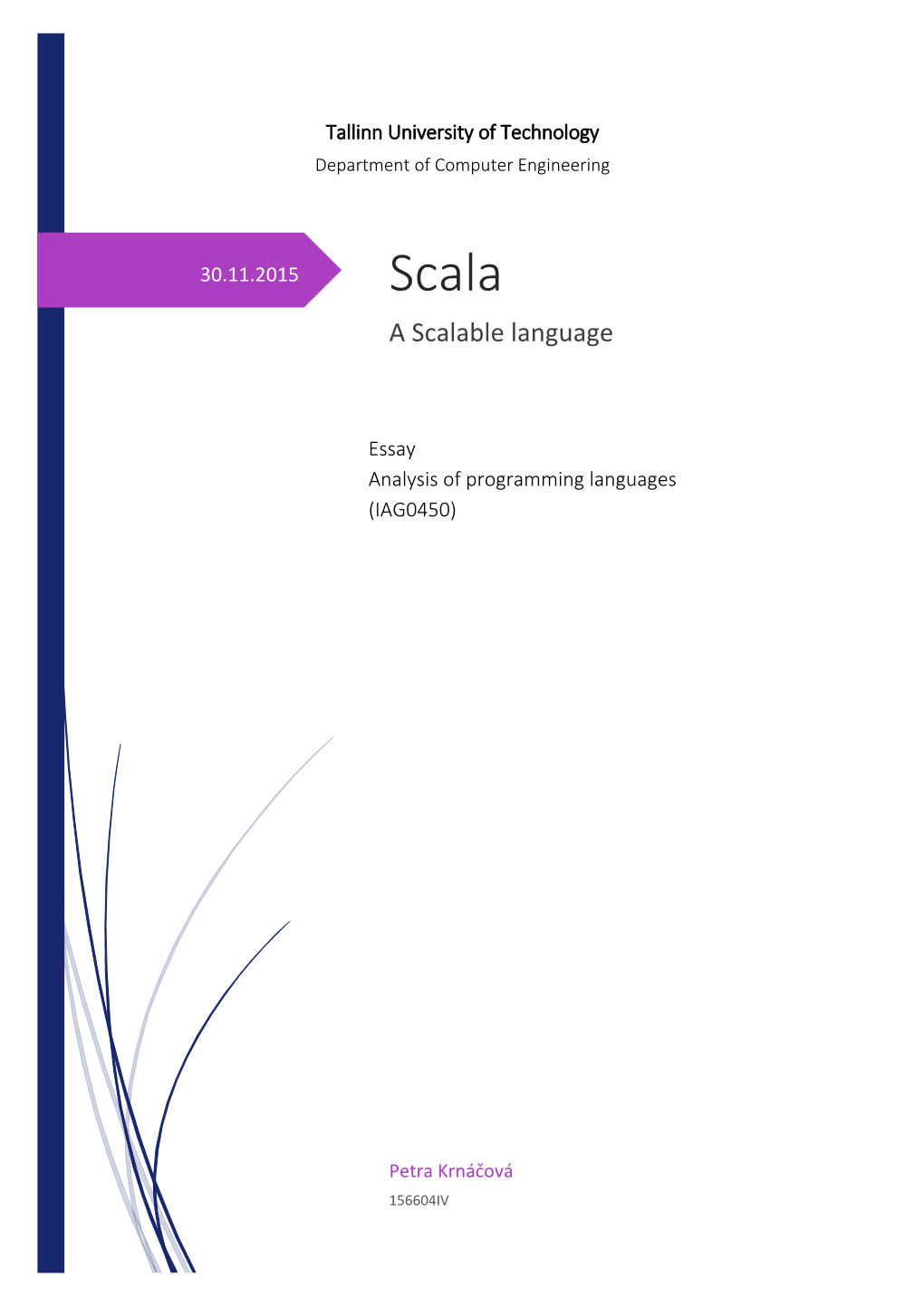 A Scalable Language