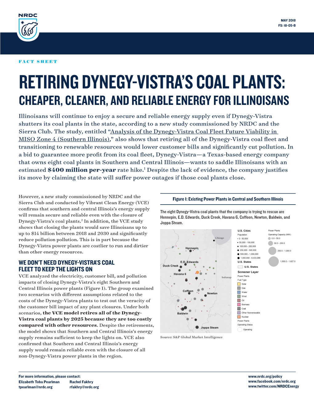 Retiring Dynegy-Vistra's Coal Plants