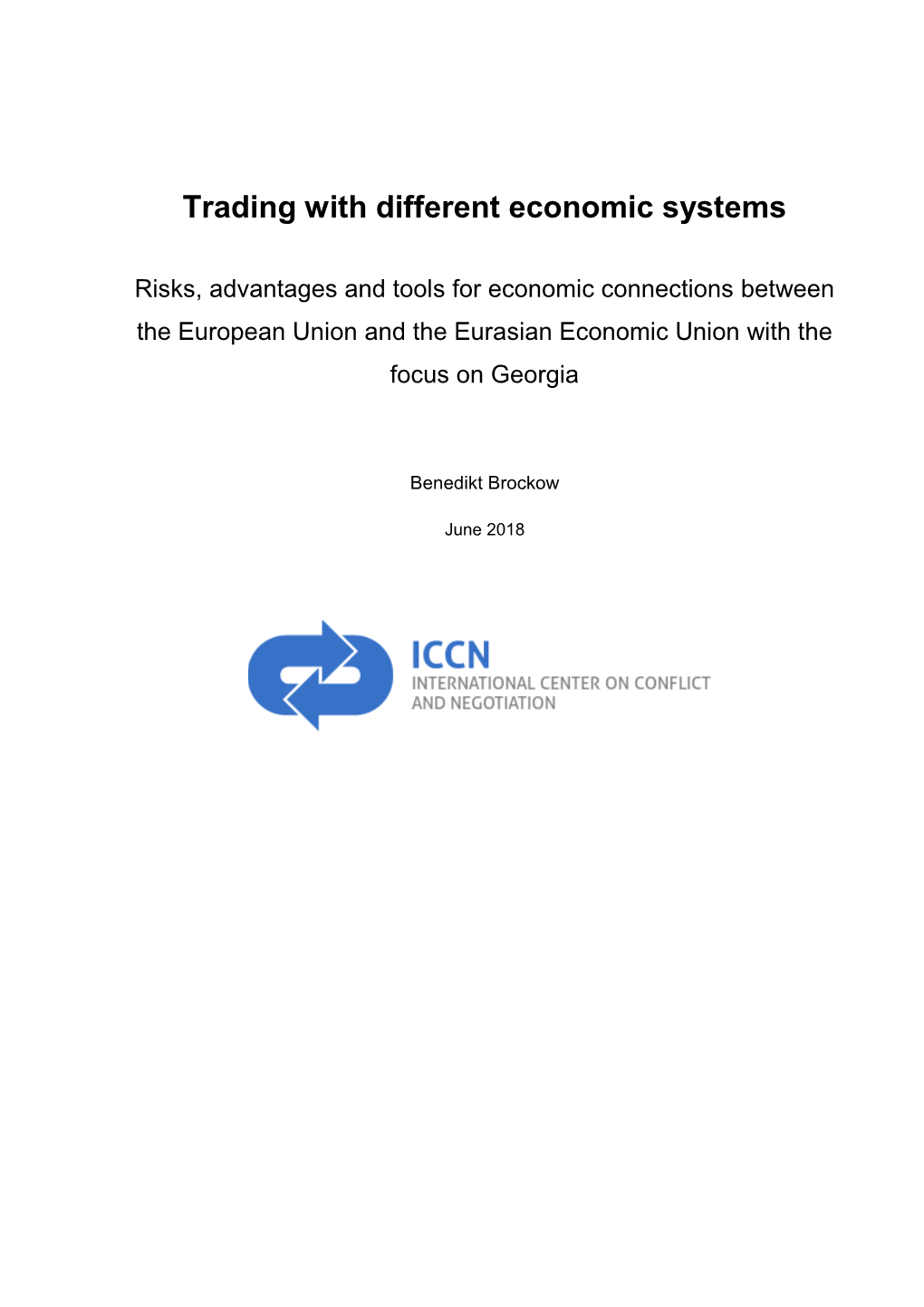 Trading with Different Economic Systems