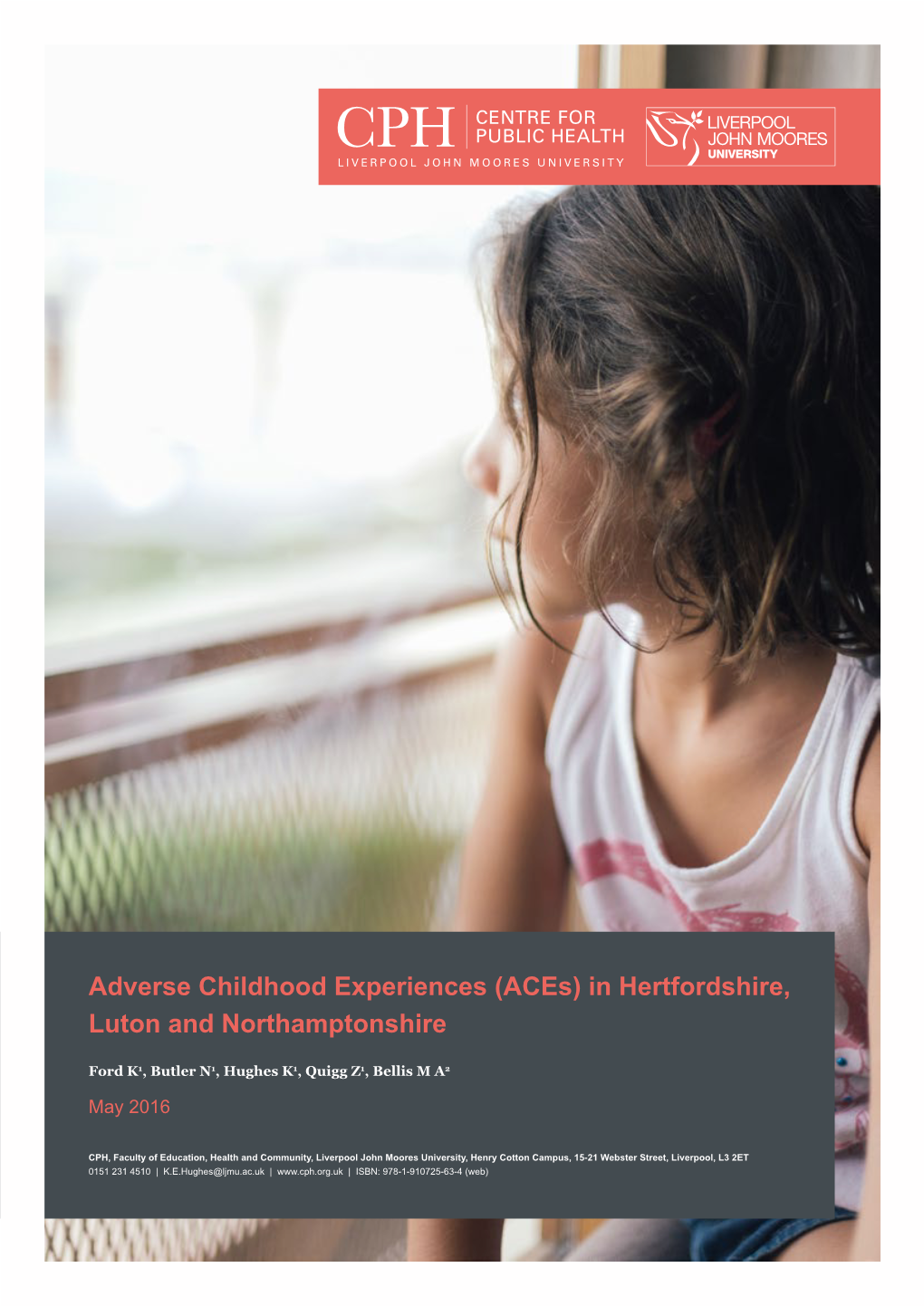 Adverse Childhood Experiences (Aces) in Hertfordshire, Luton and Northamptonshire