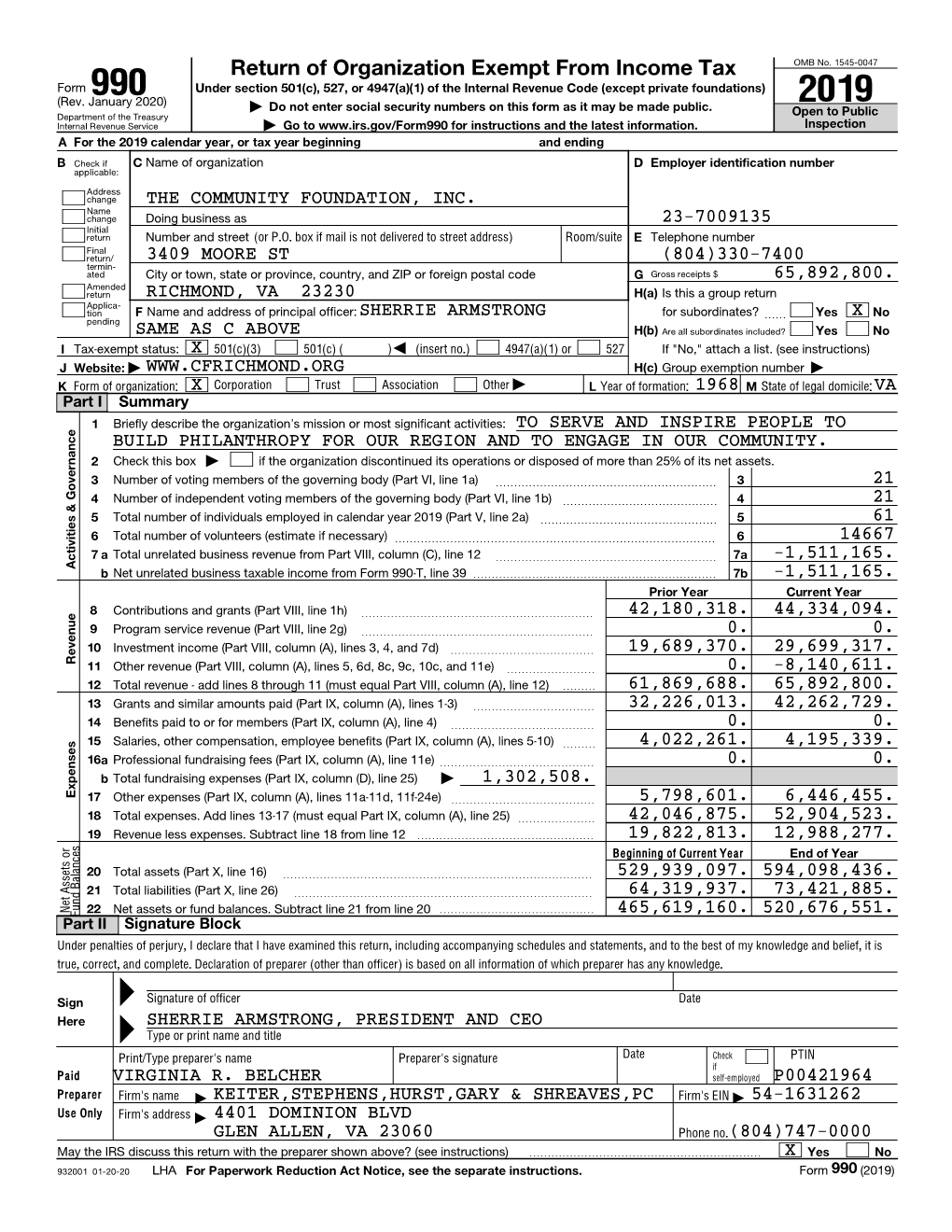 2019 IRS Form